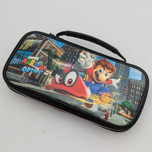 Super Mario Odyssey Carry Case - Nintendo Switch Tilbehør (C Grade) (Genbrug)